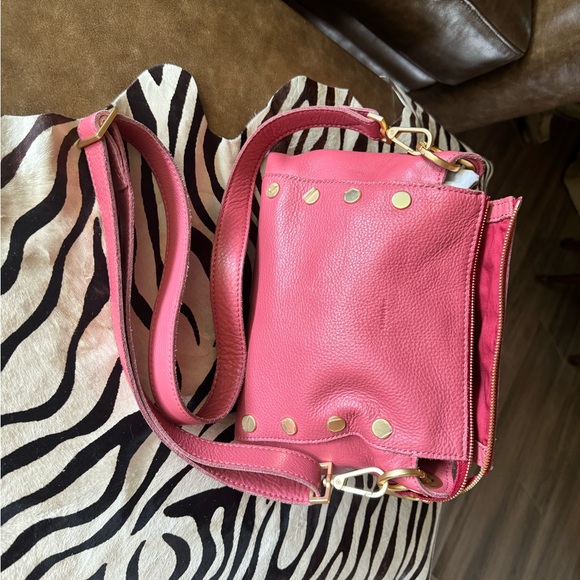 Hammitt Pink Shoulder Bag with Gold Accents - Picture 6 of 7